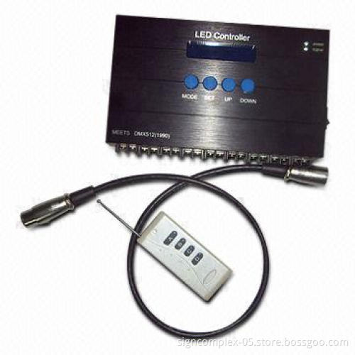 DMX Controller with 35 Modes and 12 to 24V DC Voltages